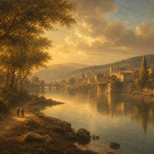 The Golden Hour at Saint-Luce